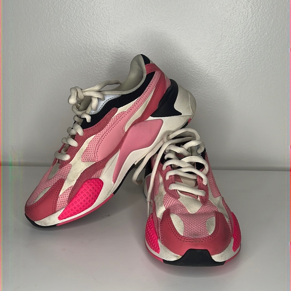 PUMA RS-X PINK SNKEAKERS